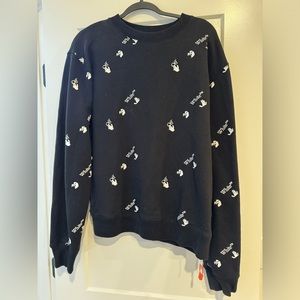 Off White logo sweatshirt